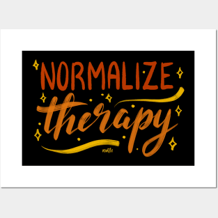 Normalize Therapy Posters and Art